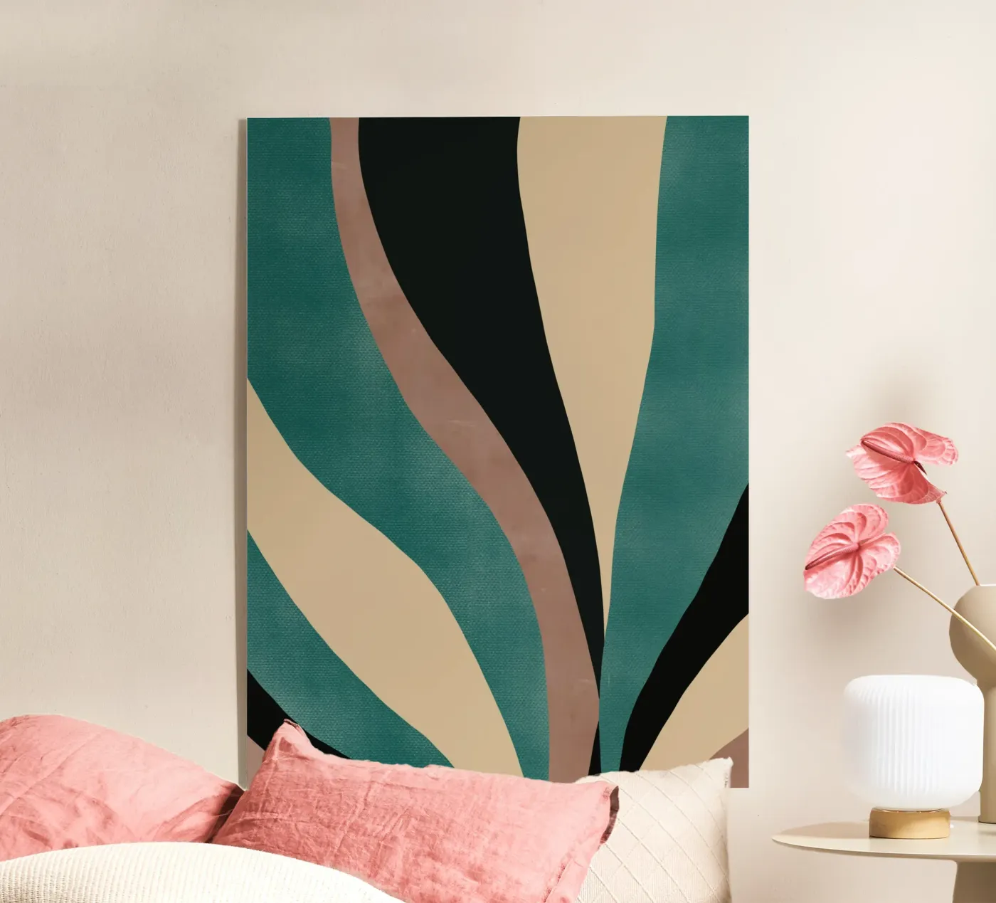 Makro-Blatt Acryl-Glas von Little Dean