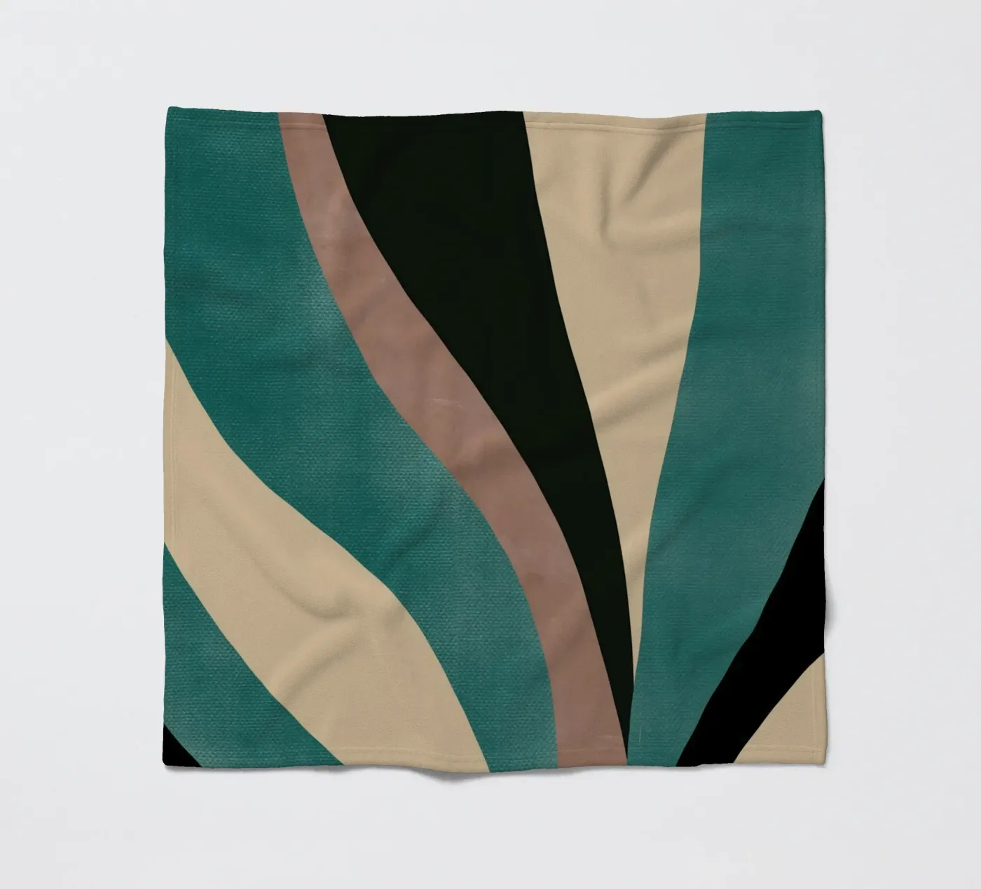 Feuille macro plaid polaire de Little Dean