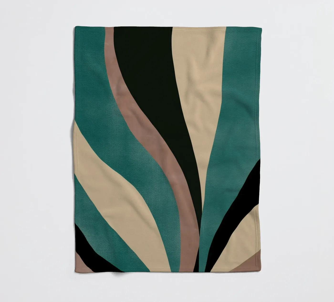 Feuille macro plaid polaire de Little Dean