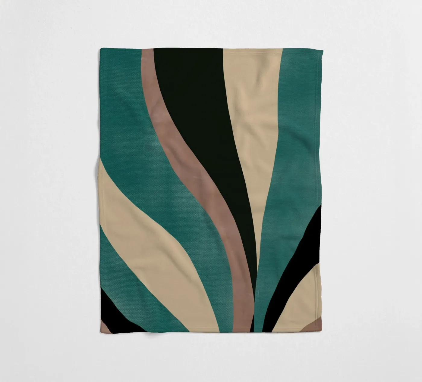 Feuille macro plaid polaire de Little Dean