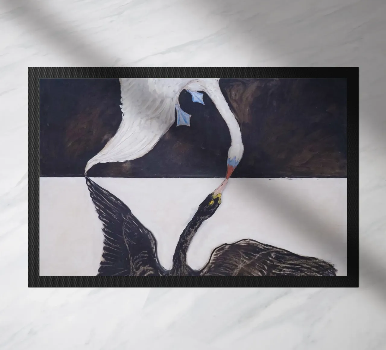 Il cigno, n. 1 di Hilma af Klint zerbino da Classic Art Prints