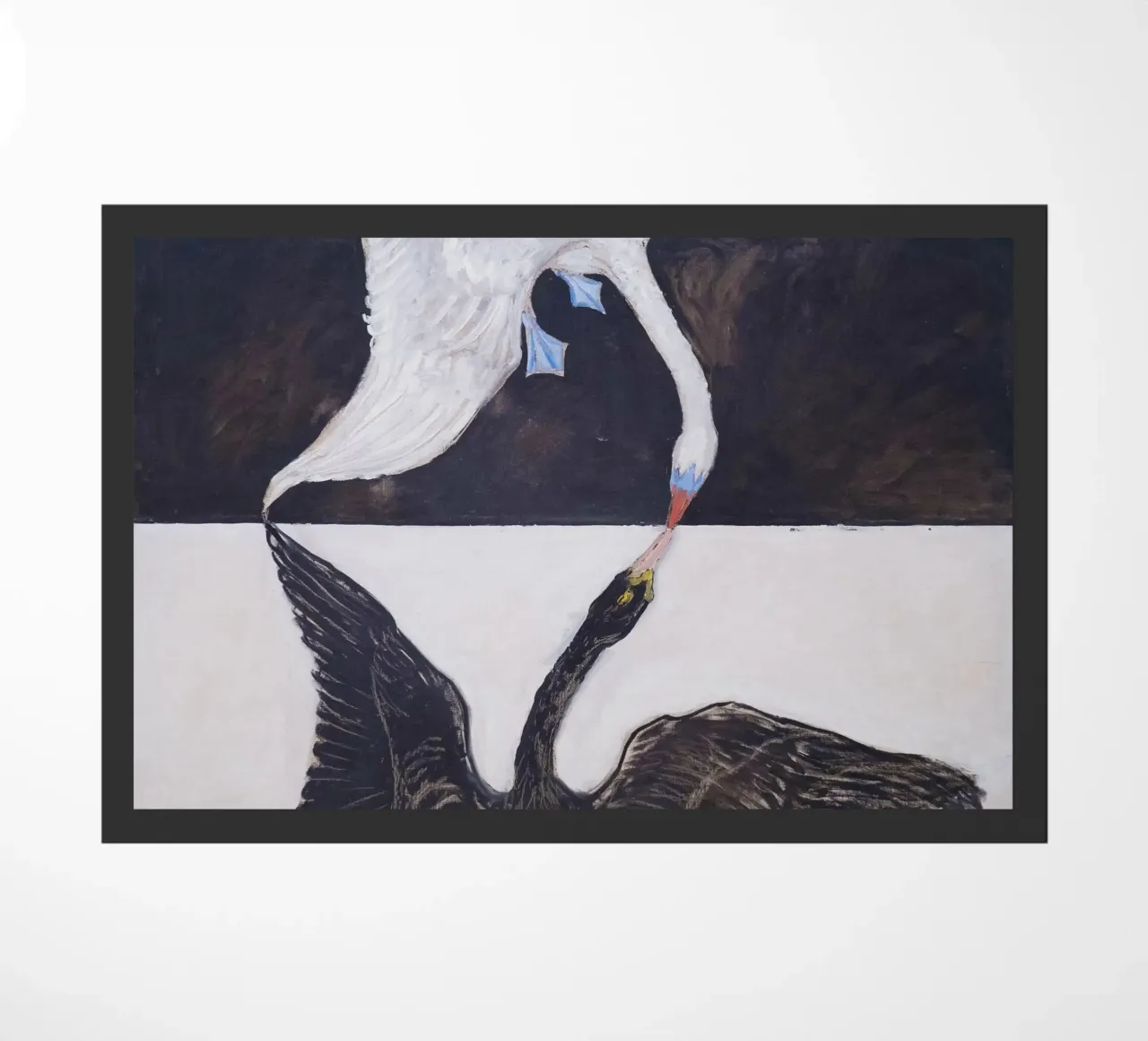 Il cigno, n. 1 di Hilma af Klint zerbino da Classic Art Prints