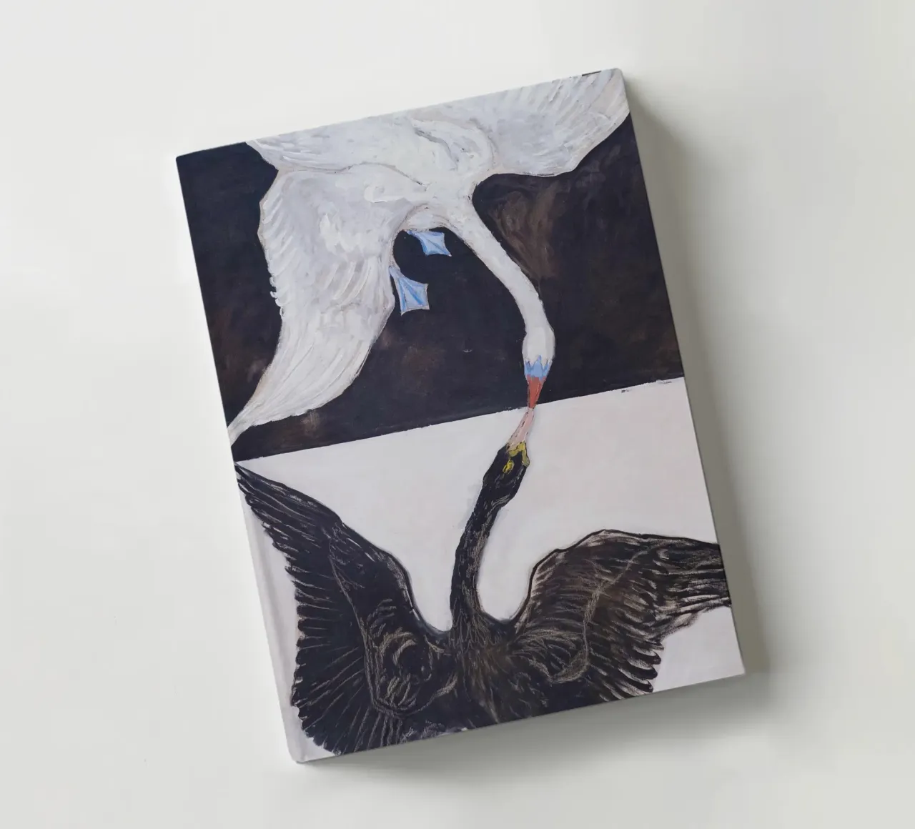 The Swan, No. 1 by Hilma af Klint notebook by Classic Art Prints