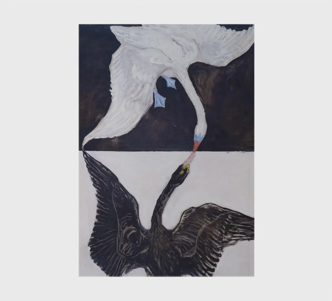 The Swan, No. 1 by Hilma af Klint notebook by Classic Art Prints