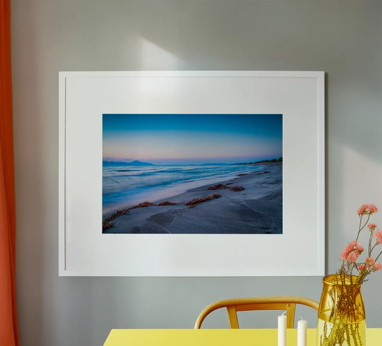 Tramonto sul Mediterraneo poster da Marcus Beckert | Fotografie