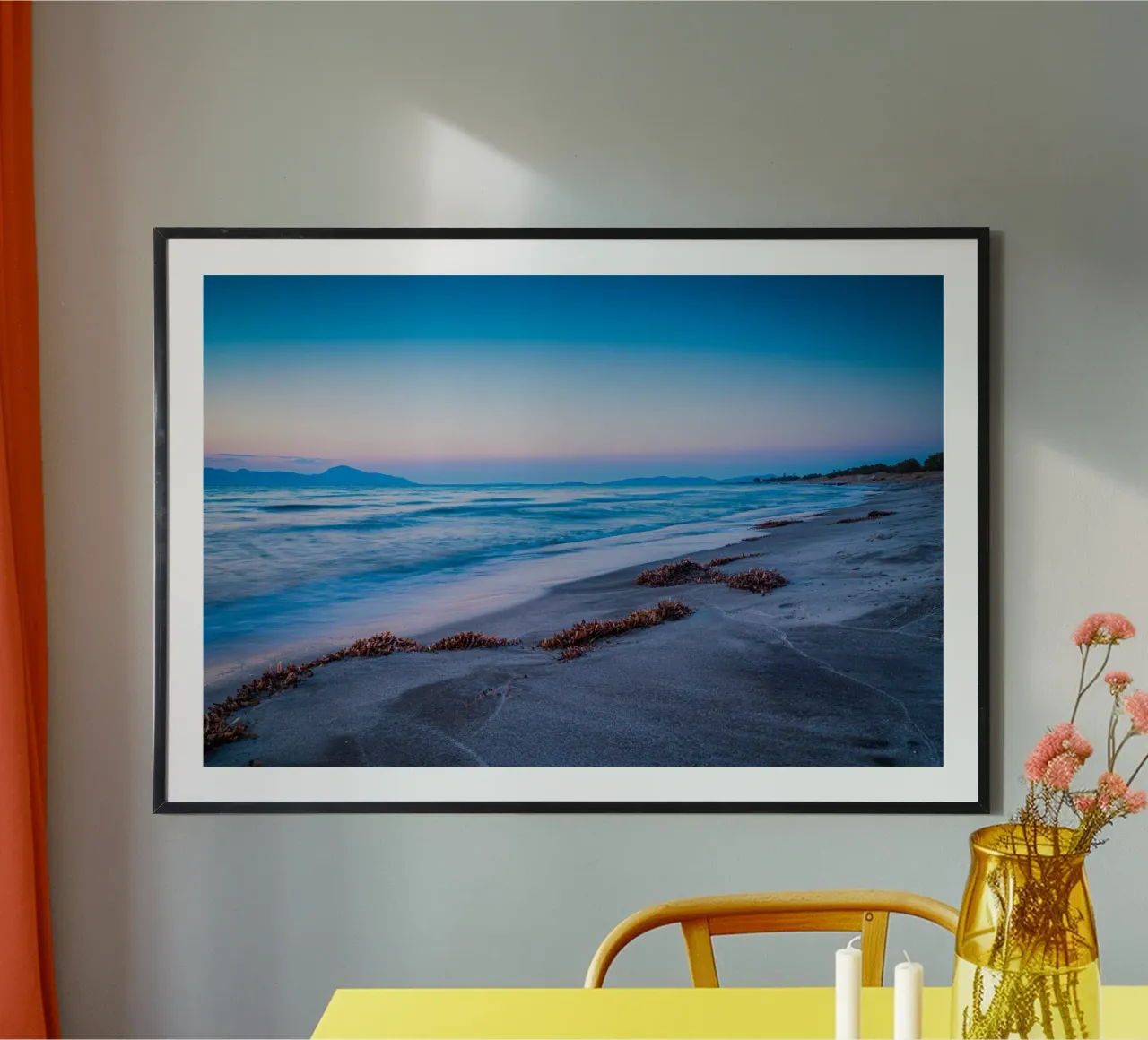 Tramonto sul Mediterraneo poster da Marcus Beckert | Fotografie