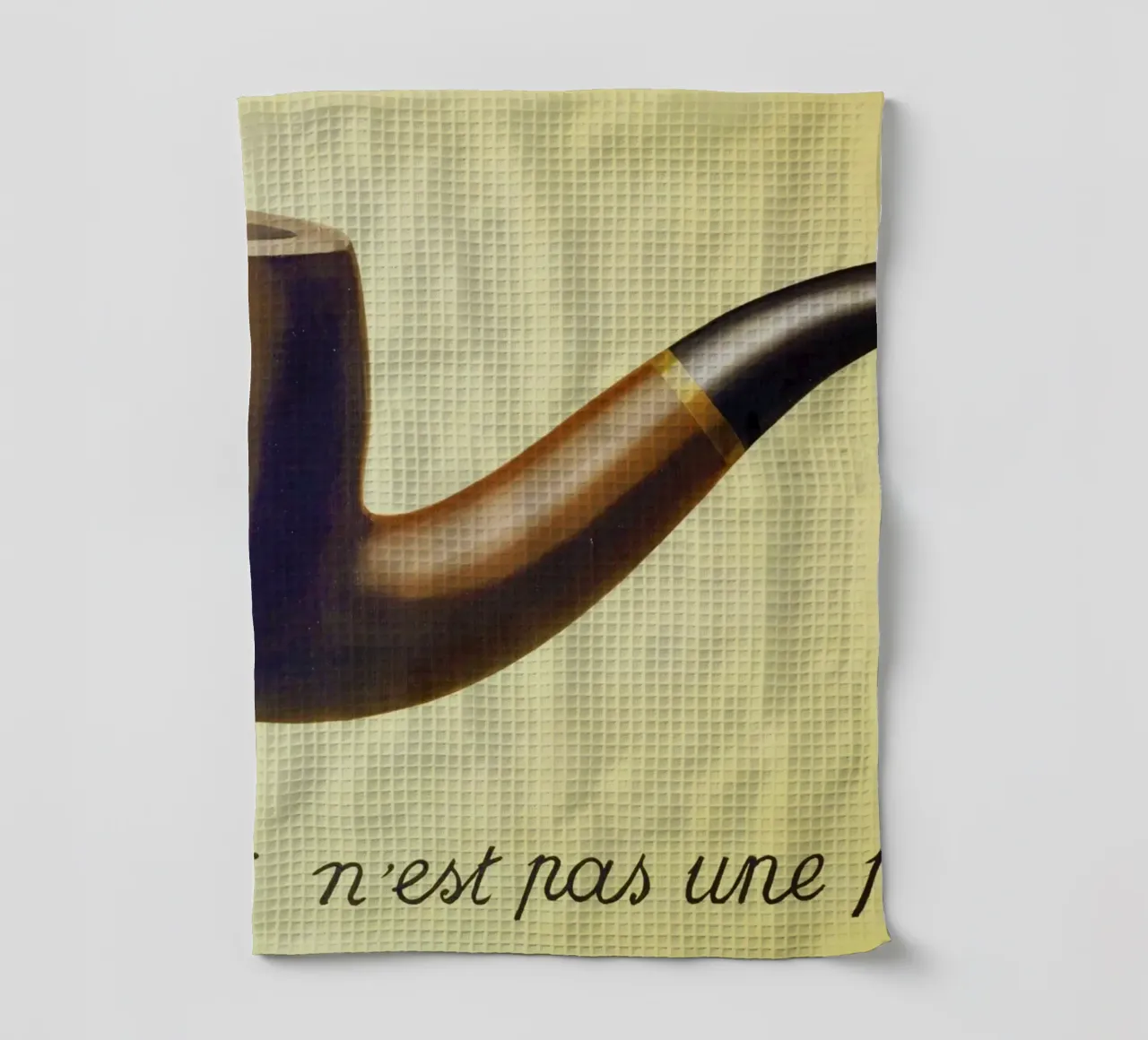 Ceci n'est pas une pipe di René Magritte canovaccio da cucina da Classic Art Prints