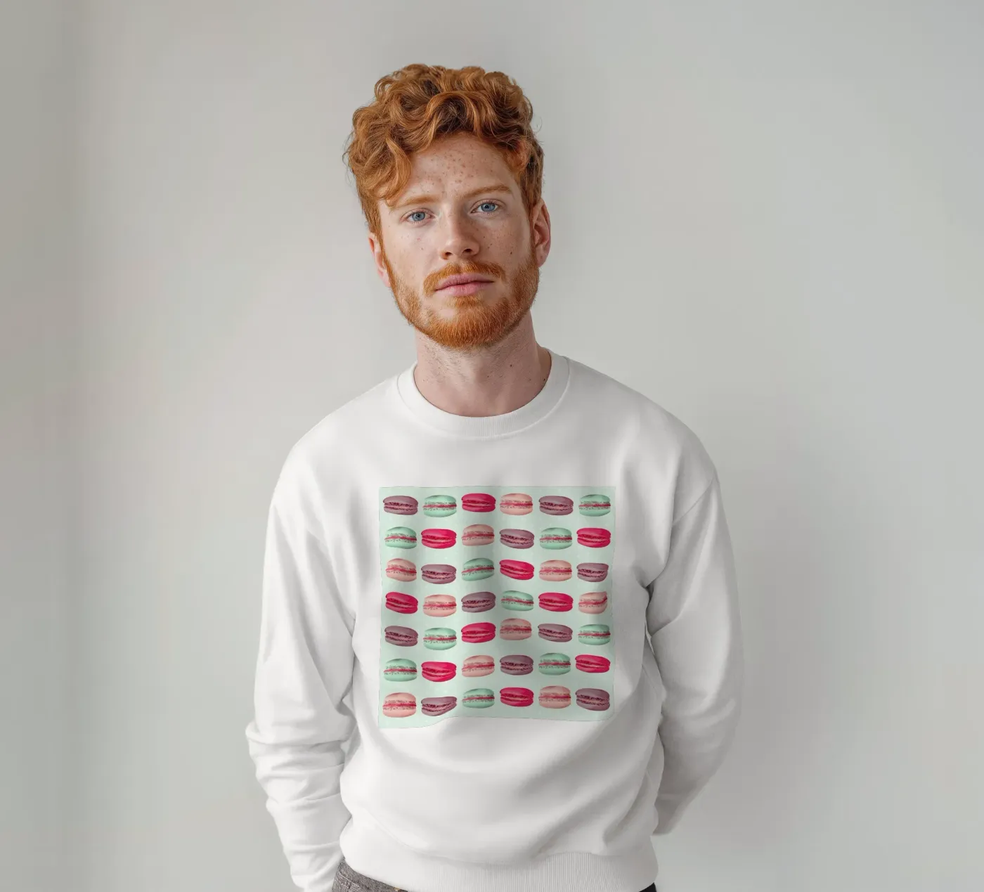 Macarons sweatshirt by youdesignme