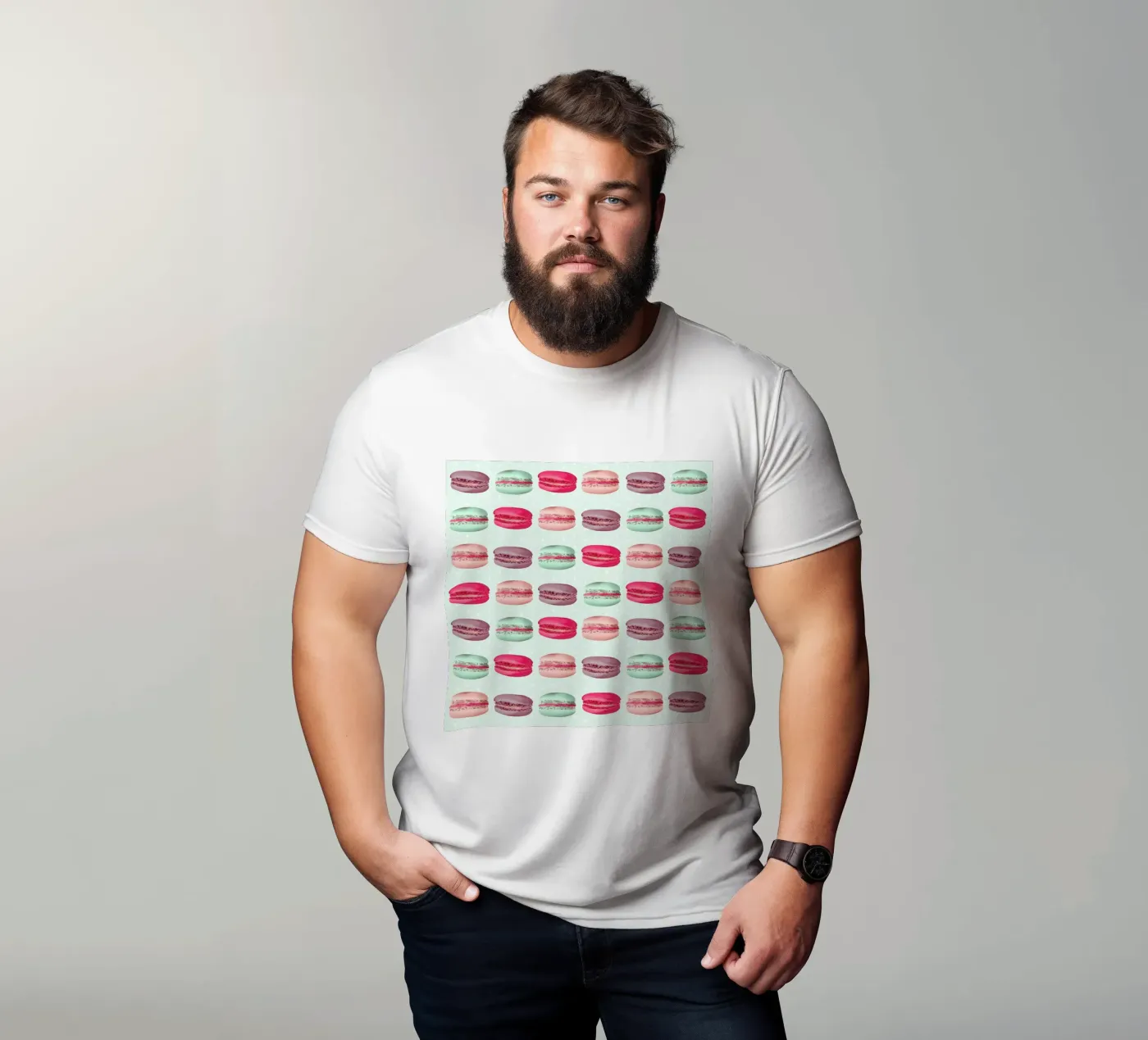 Macarons t-shirt by youdesignme