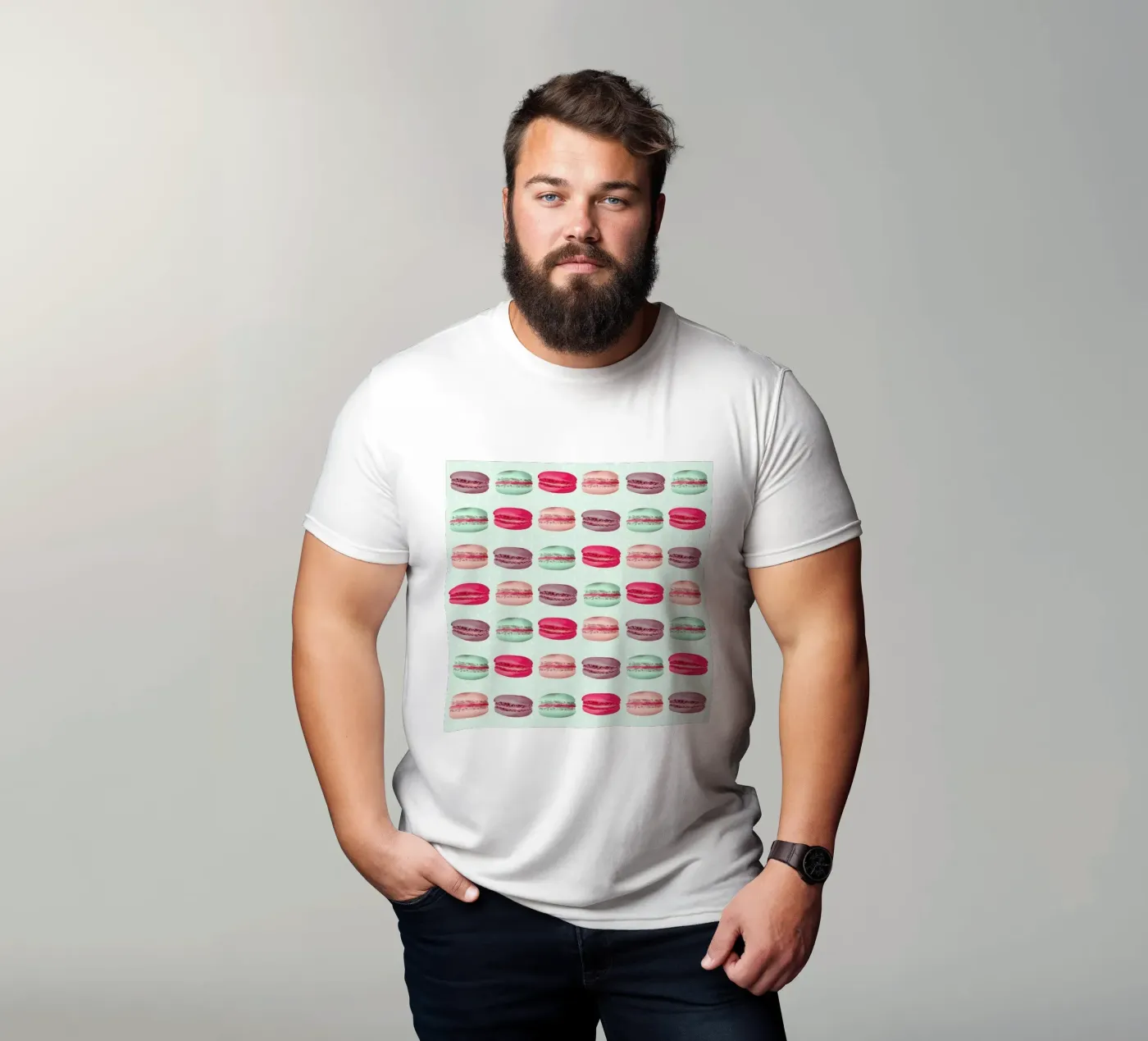 Macarons t-shirt by youdesignme