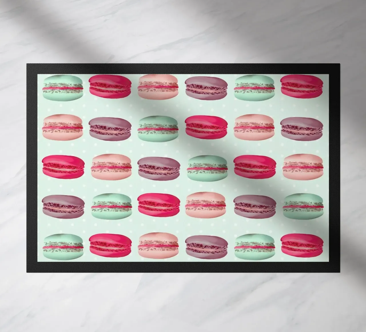 Macarons deurmat van youdesignme