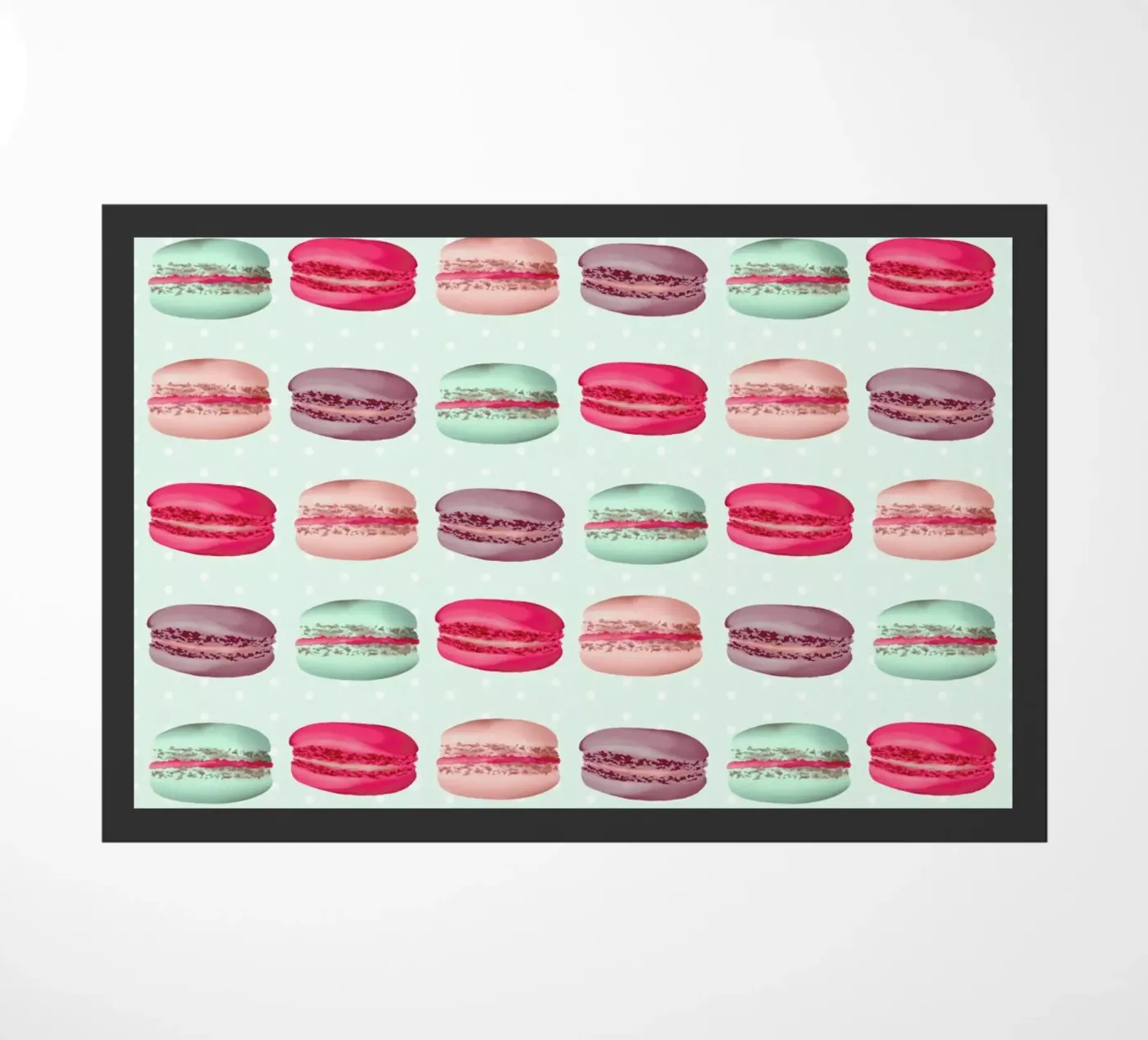 Macarons deurmat van youdesignme