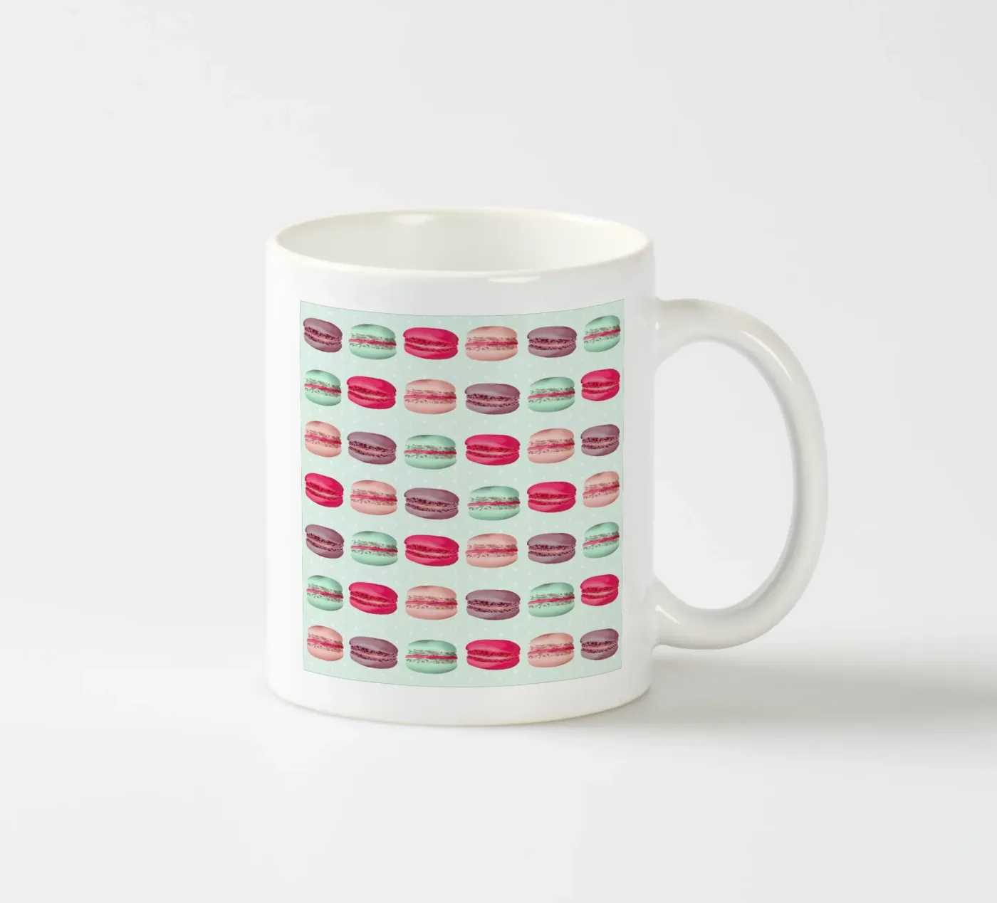 Macarons ceramic mug by youdesignme