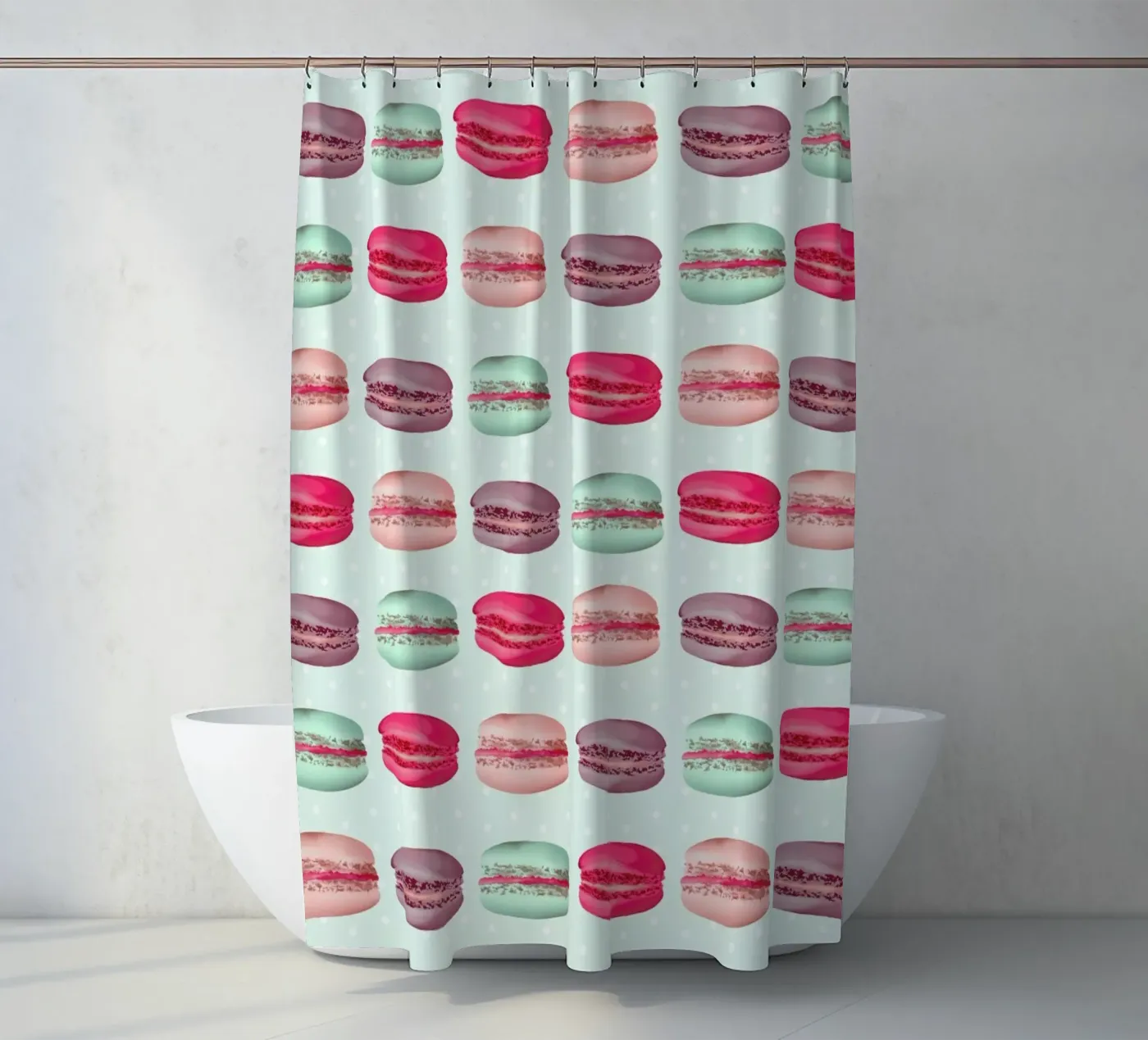 Macarons Duschvorhang von youdesignme