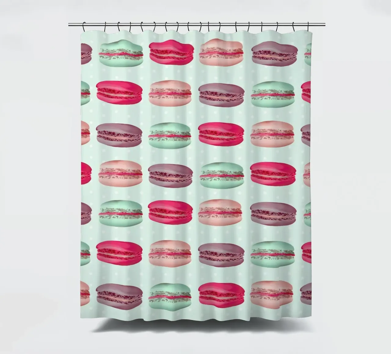 Macarons Duschvorhang von youdesignme