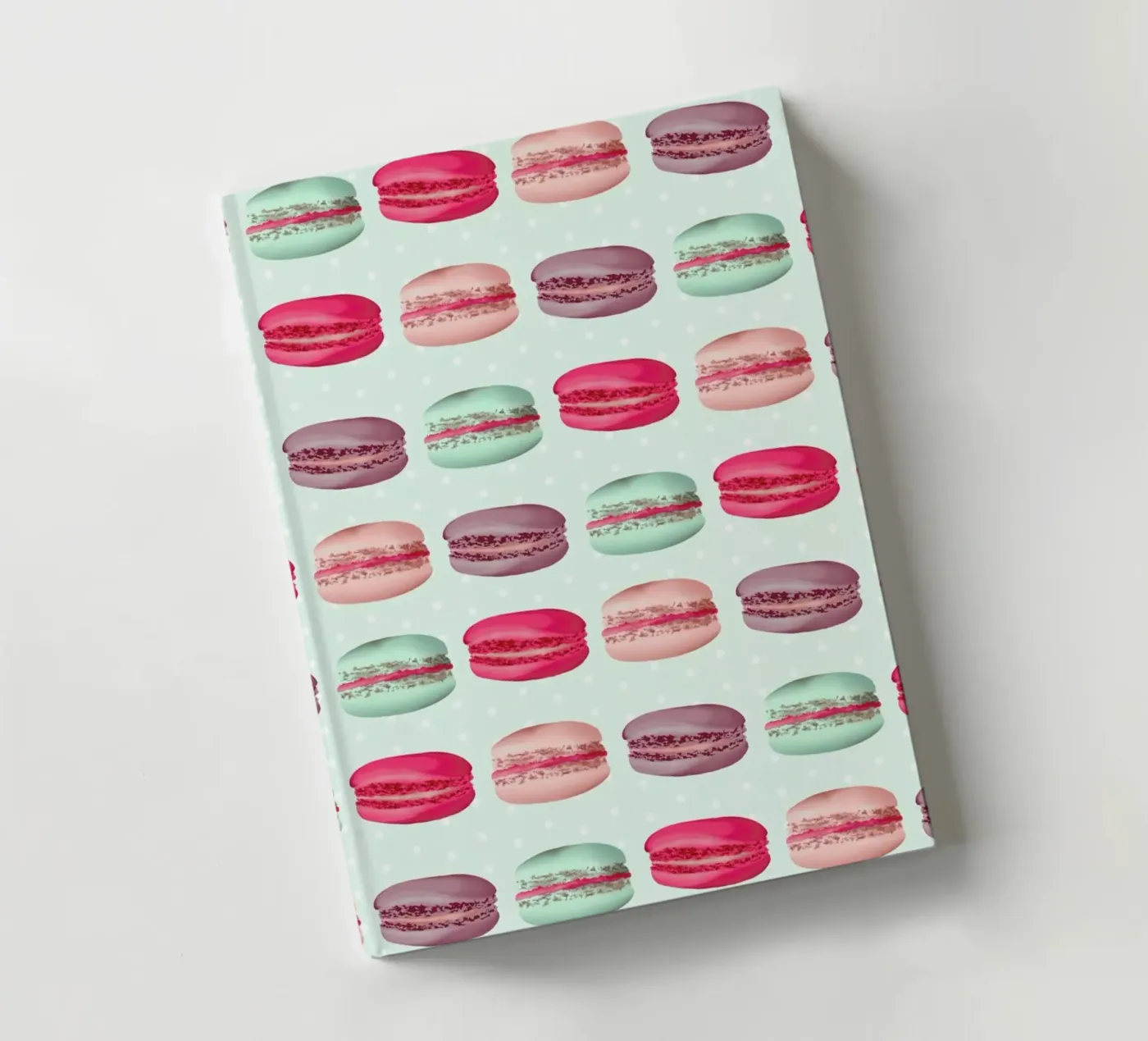 Macarons notebook by youdesignme