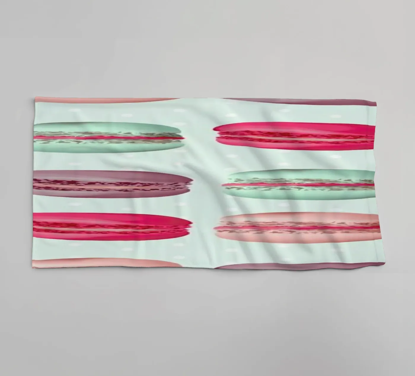 Macarons towel by youdesignme