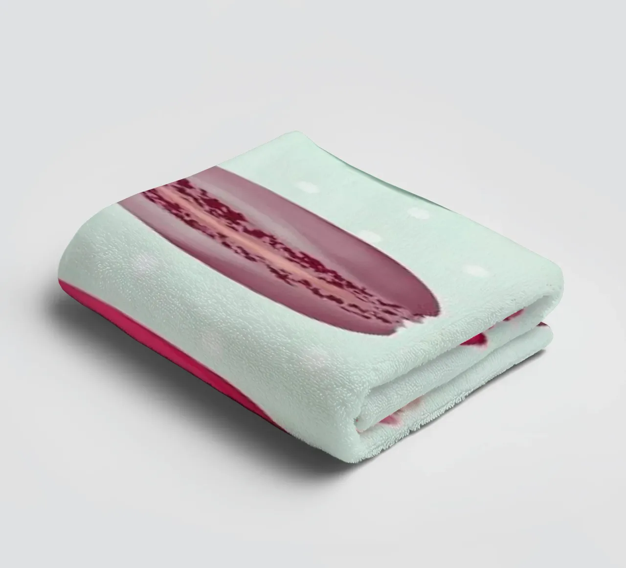 Macarons towel by youdesignme