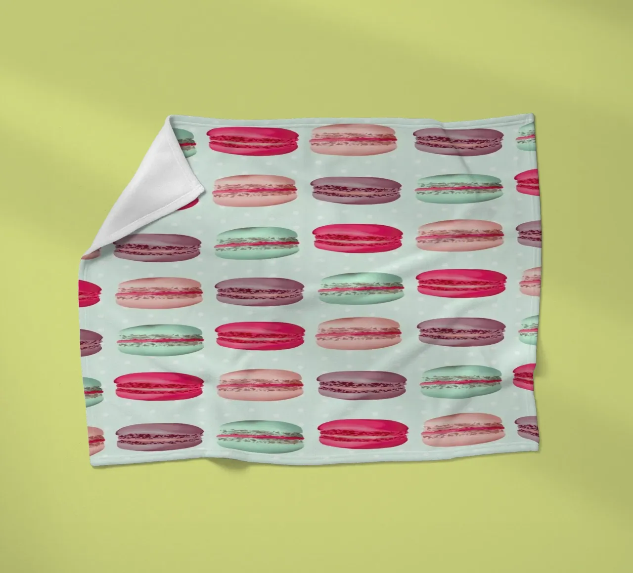 Macarons coperta in pile da youdesignme
