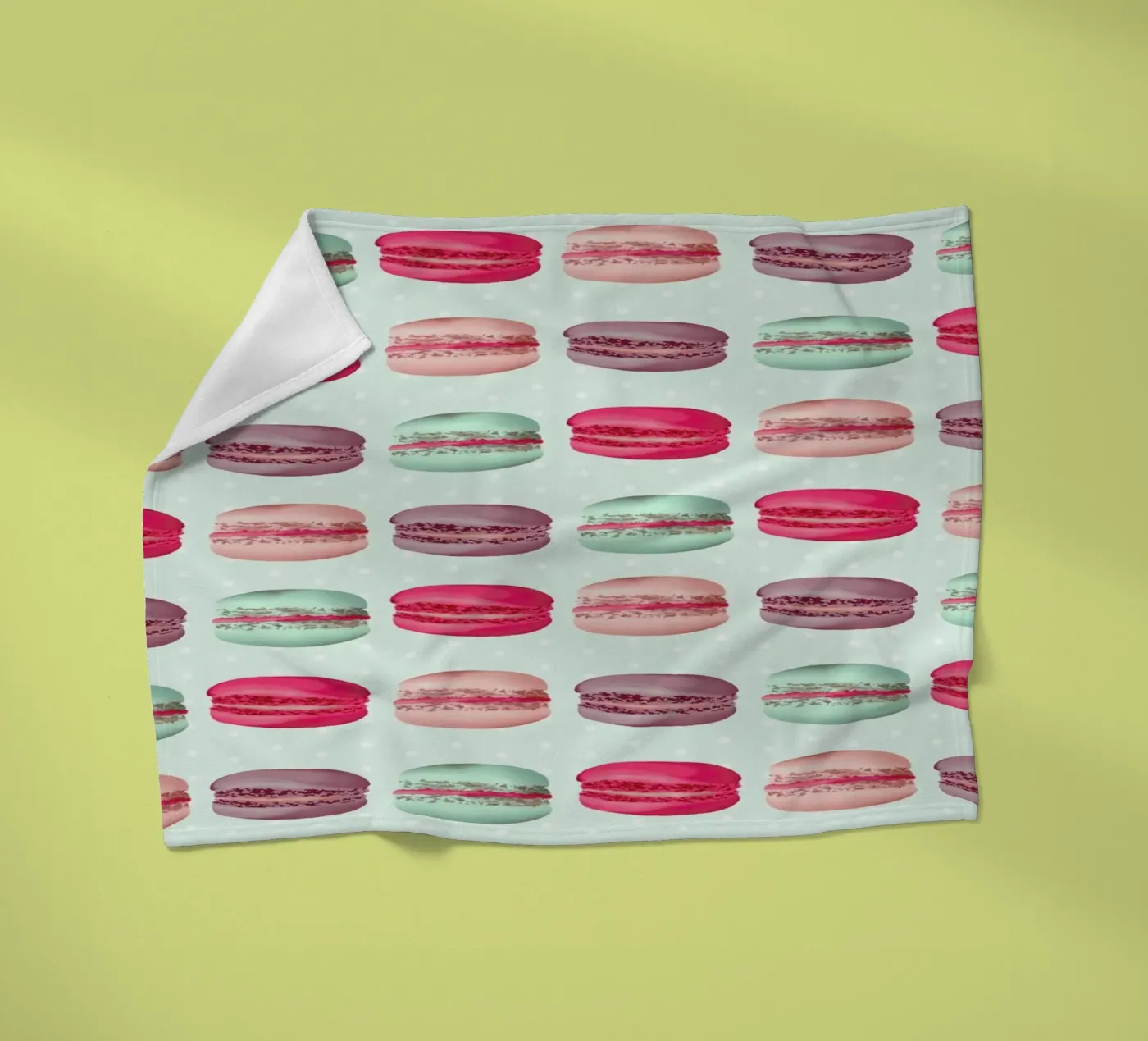 Macarons Fleecedecke von youdesignme