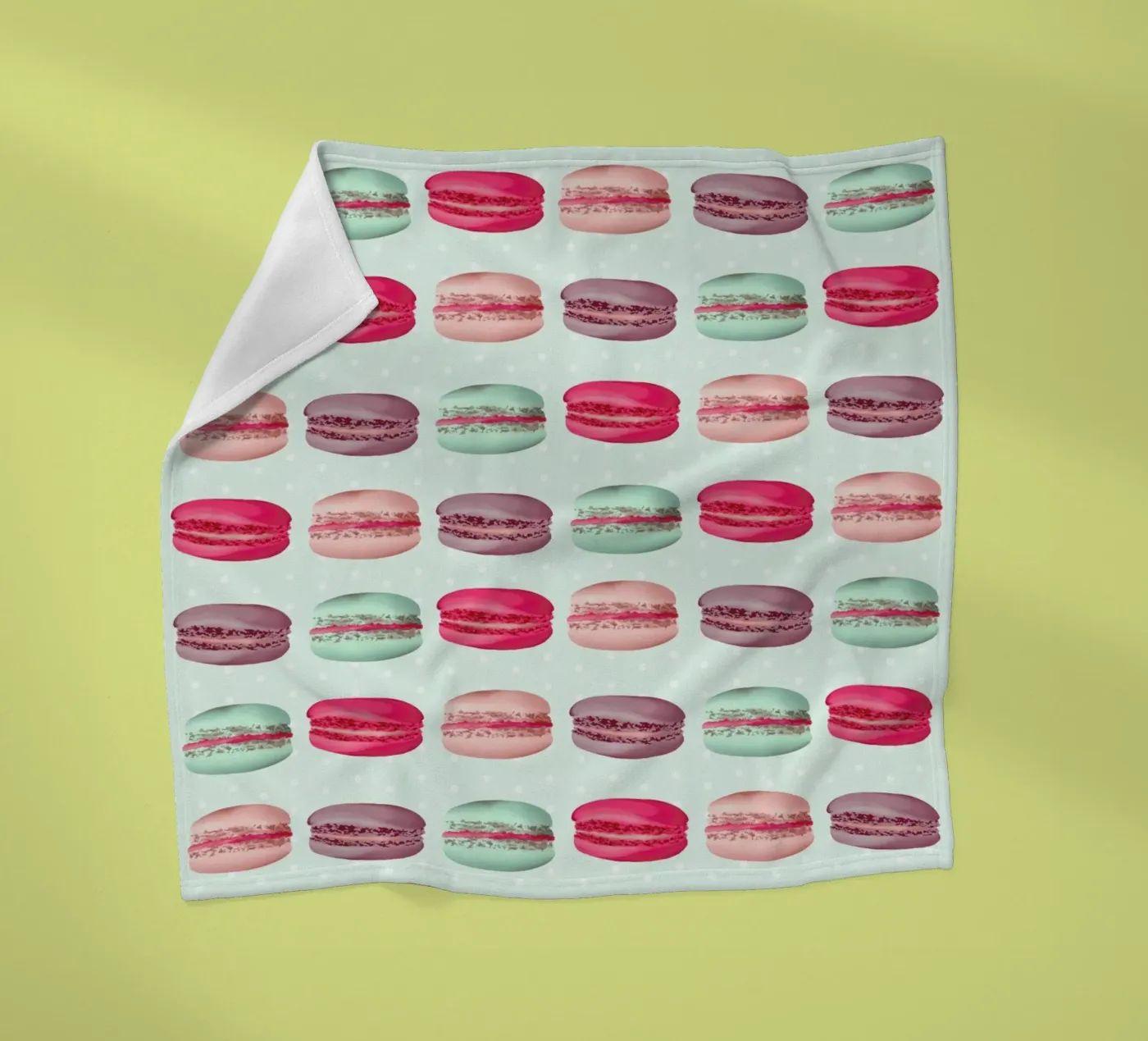 Macarons Fleecedecke von youdesignme