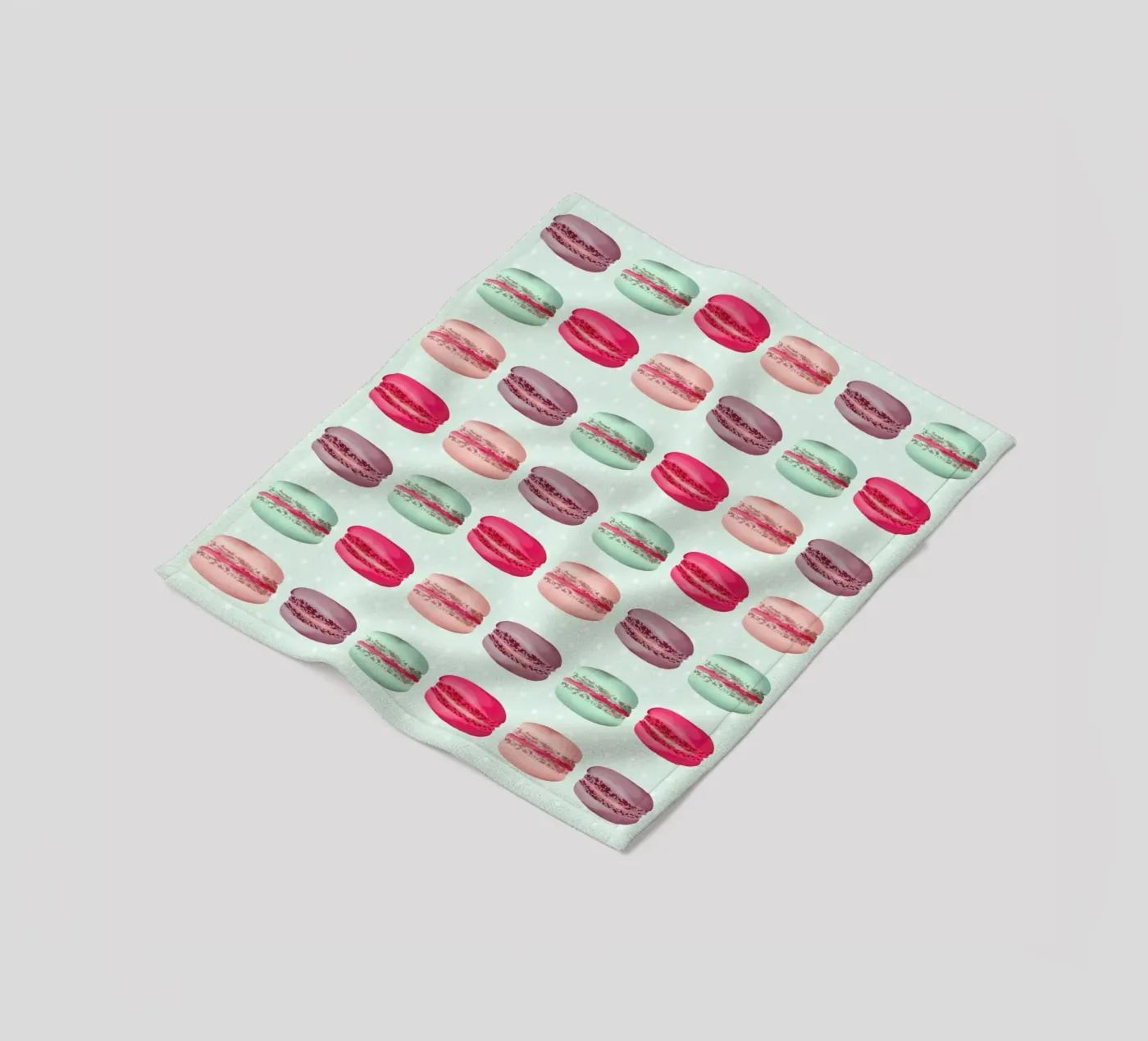 Macarons Fleecedecke von youdesignme