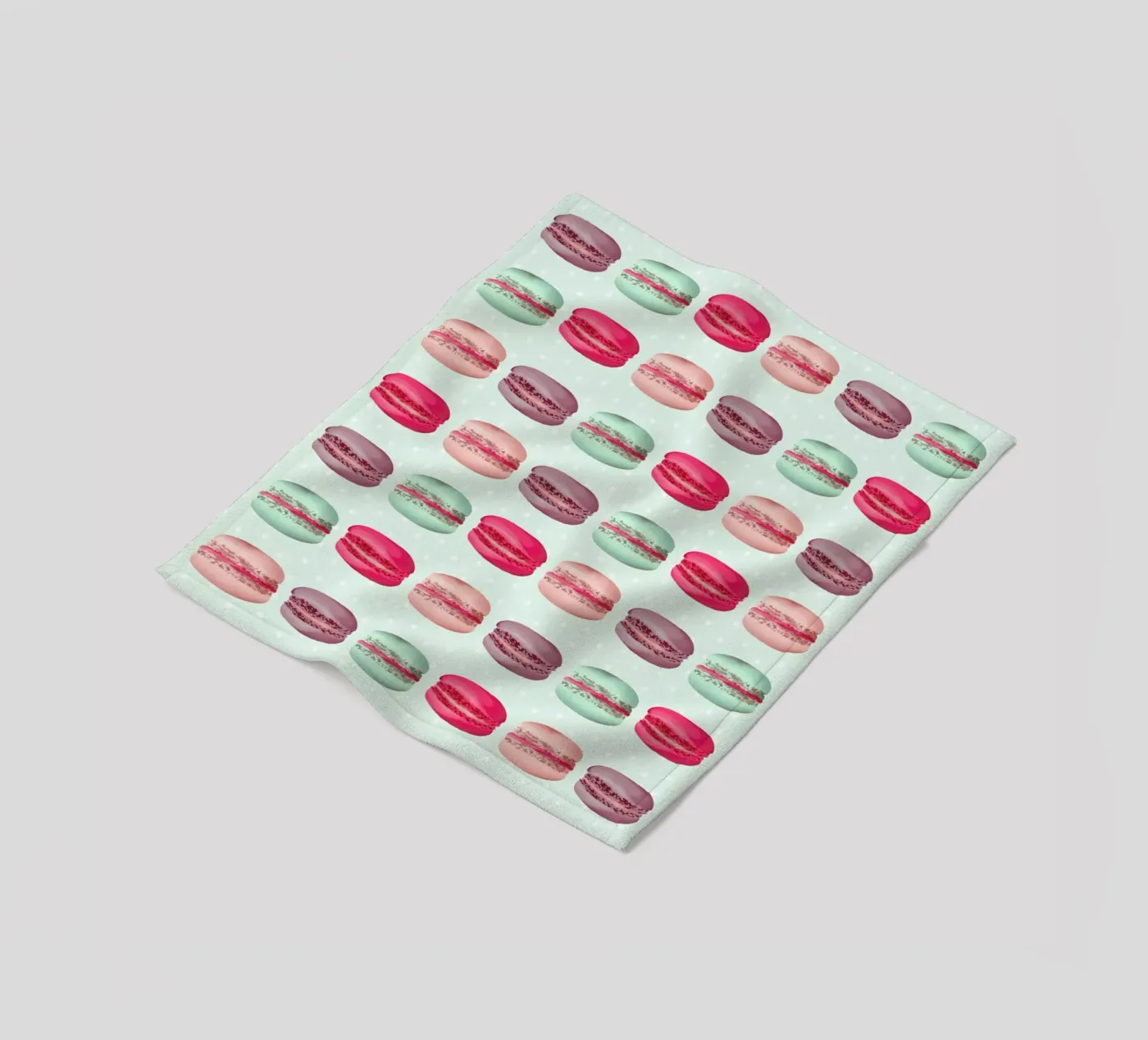 Macarons Fleecedecke von youdesignme