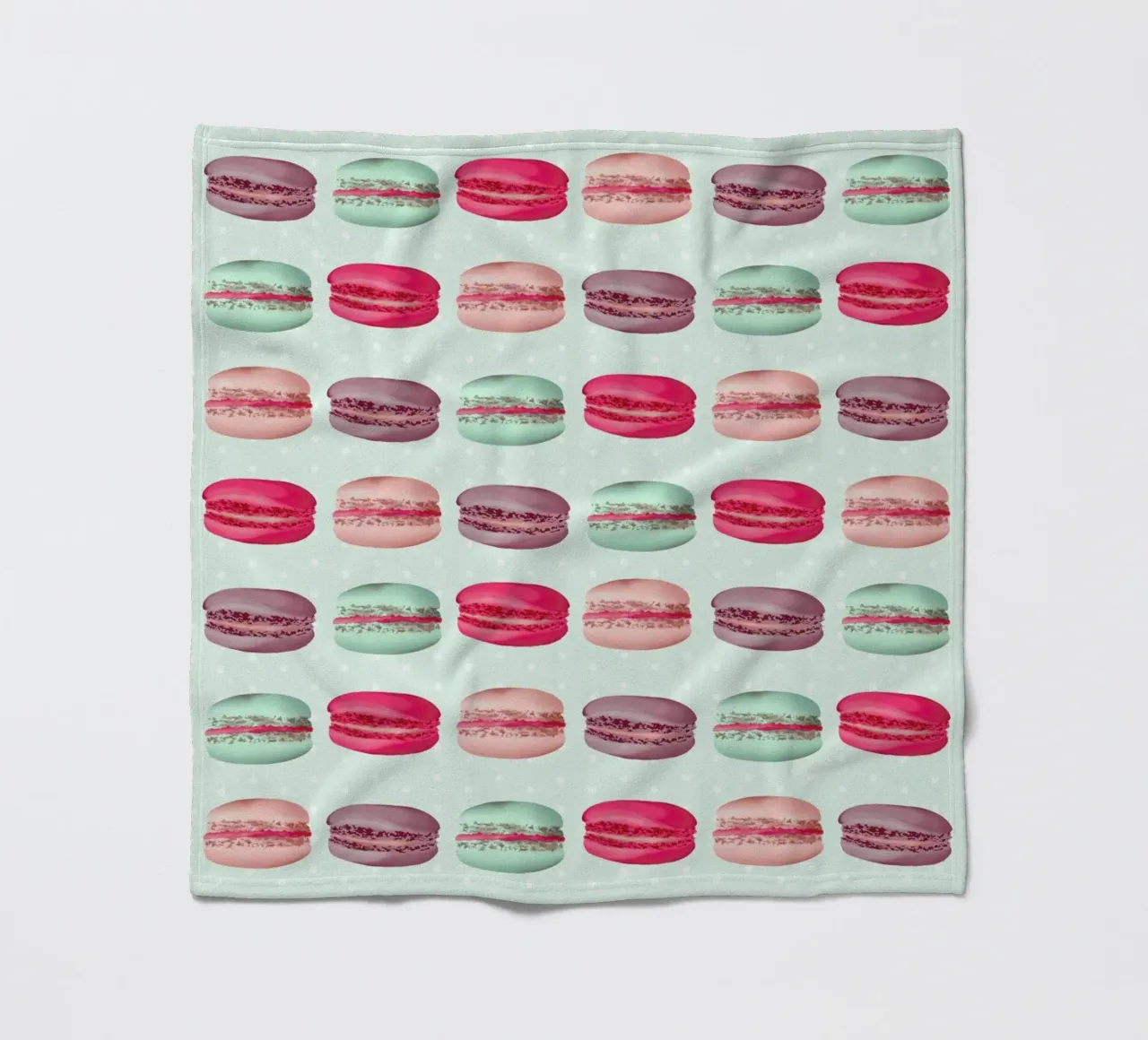 Macarons fleecedeken van youdesignme