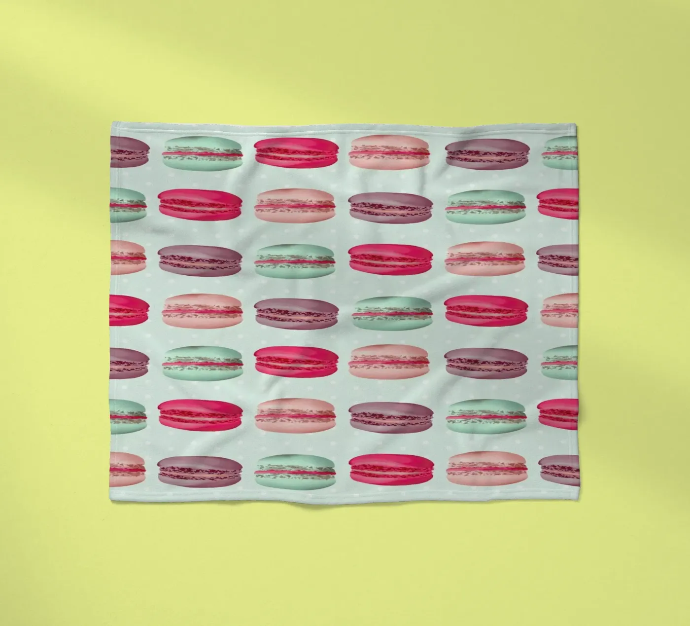 Macarons Fleecedecke von youdesignme