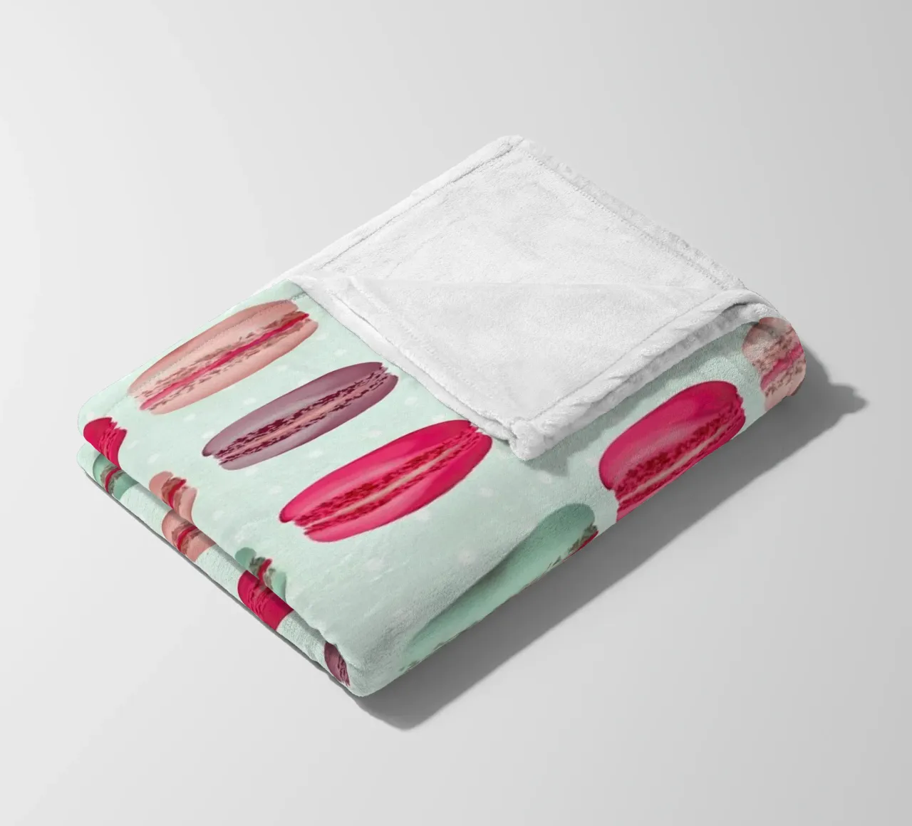 Macarons fleecedeken van youdesignme