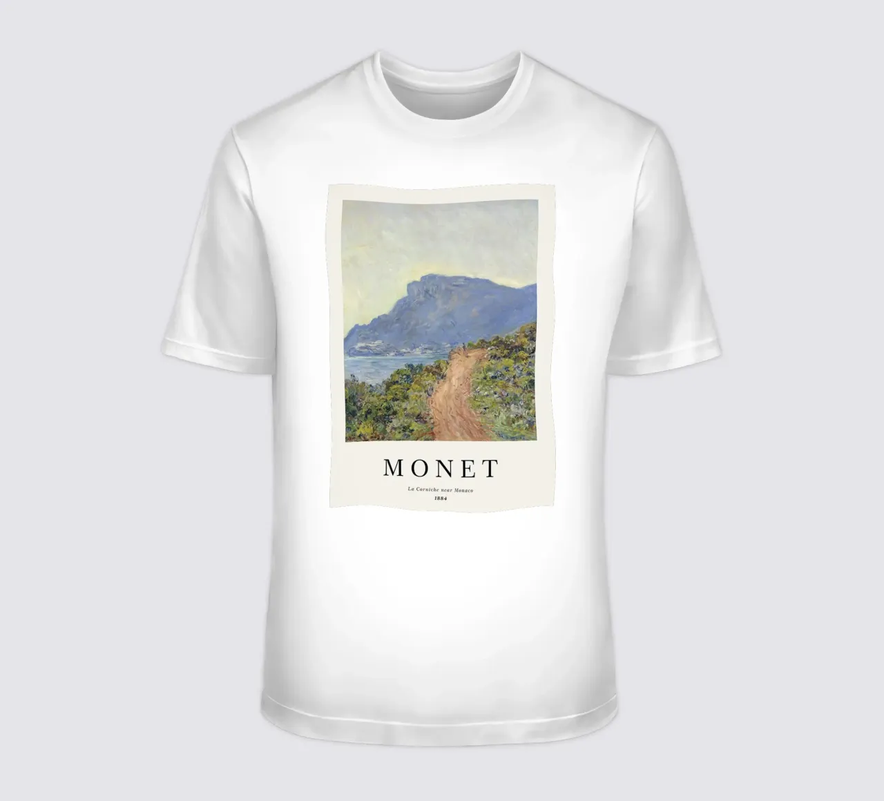 a path carved into the edge af a cliff t-shirt by SMG Store
