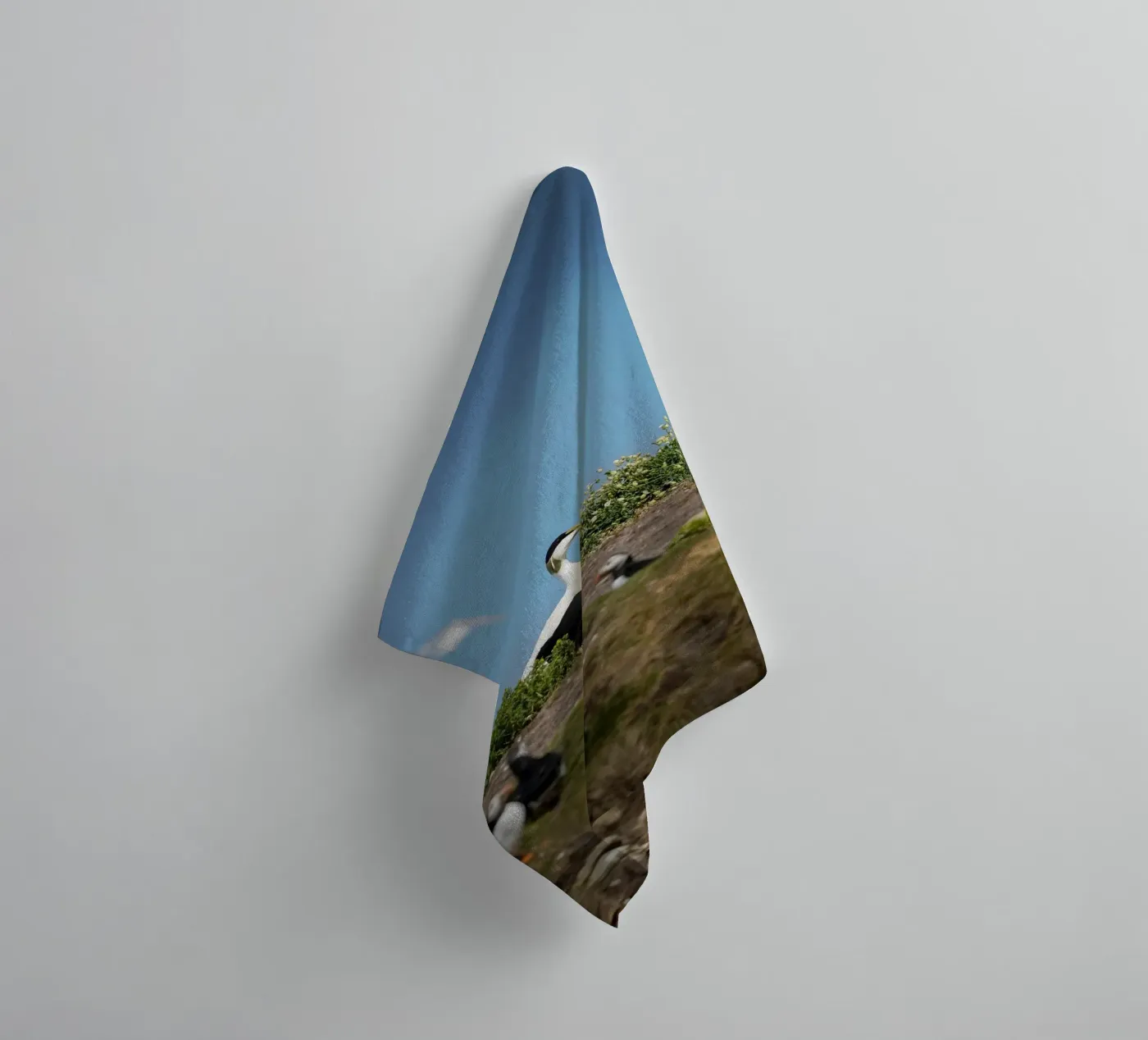 Eider badhanddoek van Tom's Wildlife