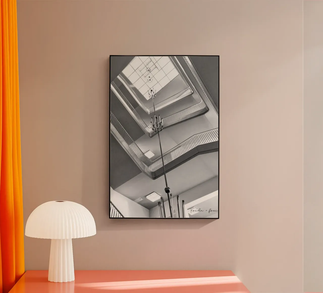 Treppenhaus plexiglass da Frida + frei