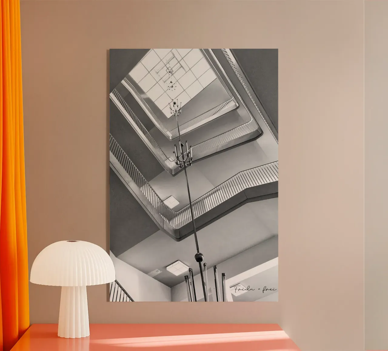 Treppenhaus plexiglass da Frida + frei