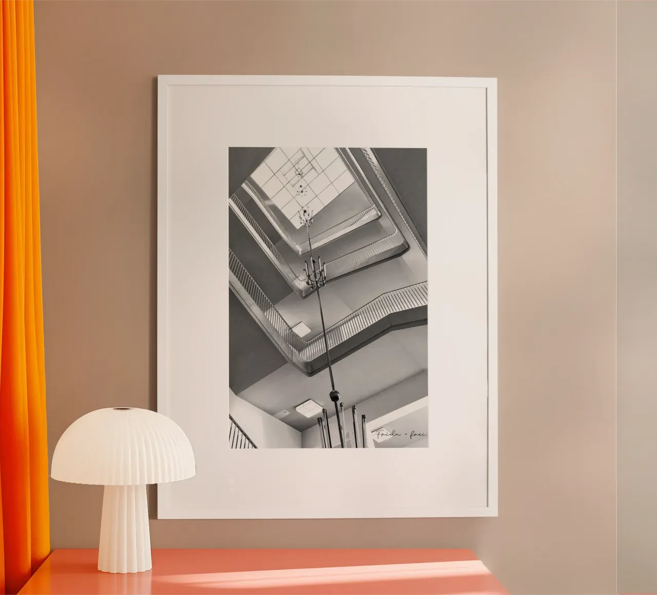 Treppenhaus poster da Frida + frei