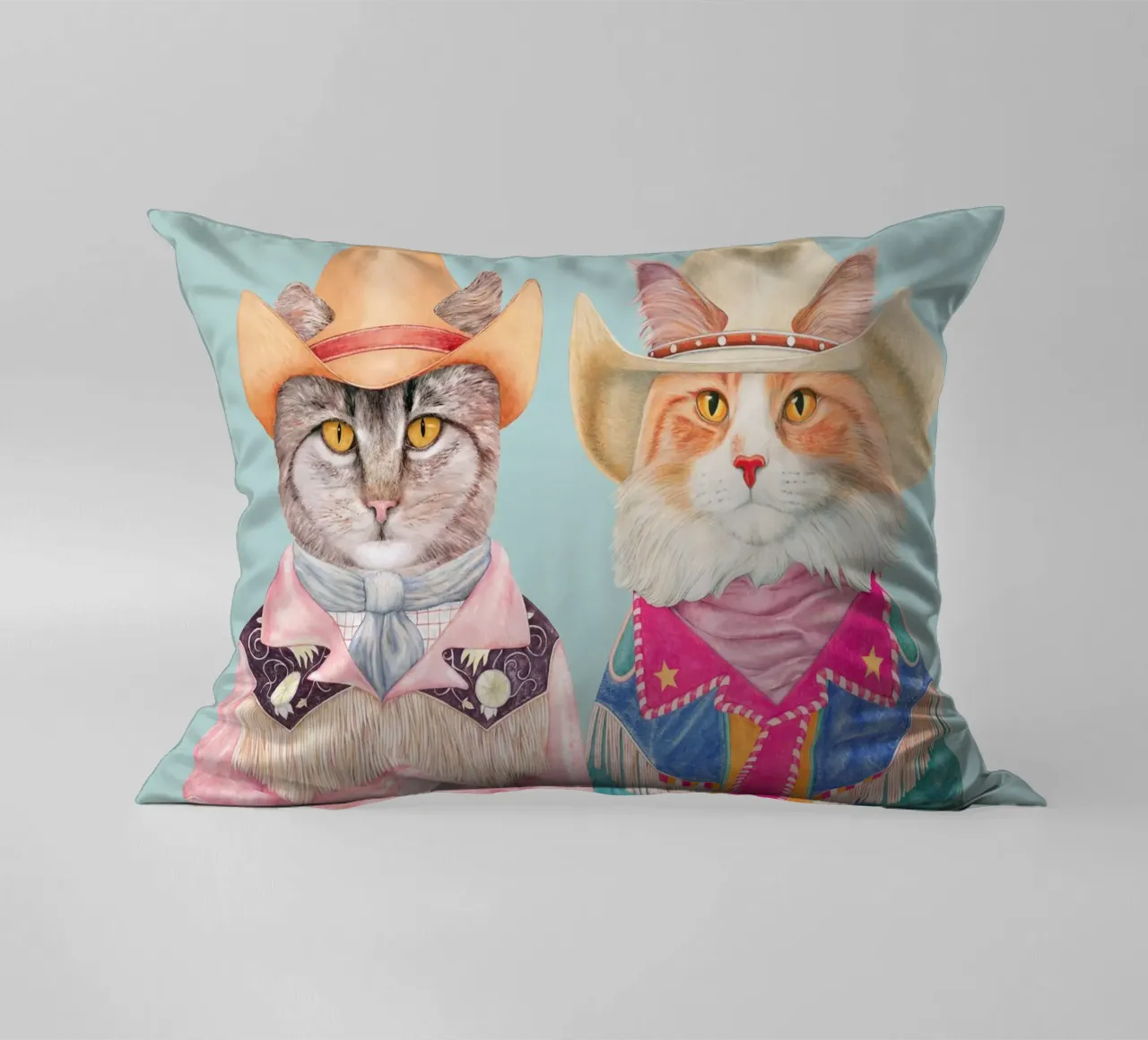 Gatti Rodeo - Tabby e Ginger cuscino da Animal Crew