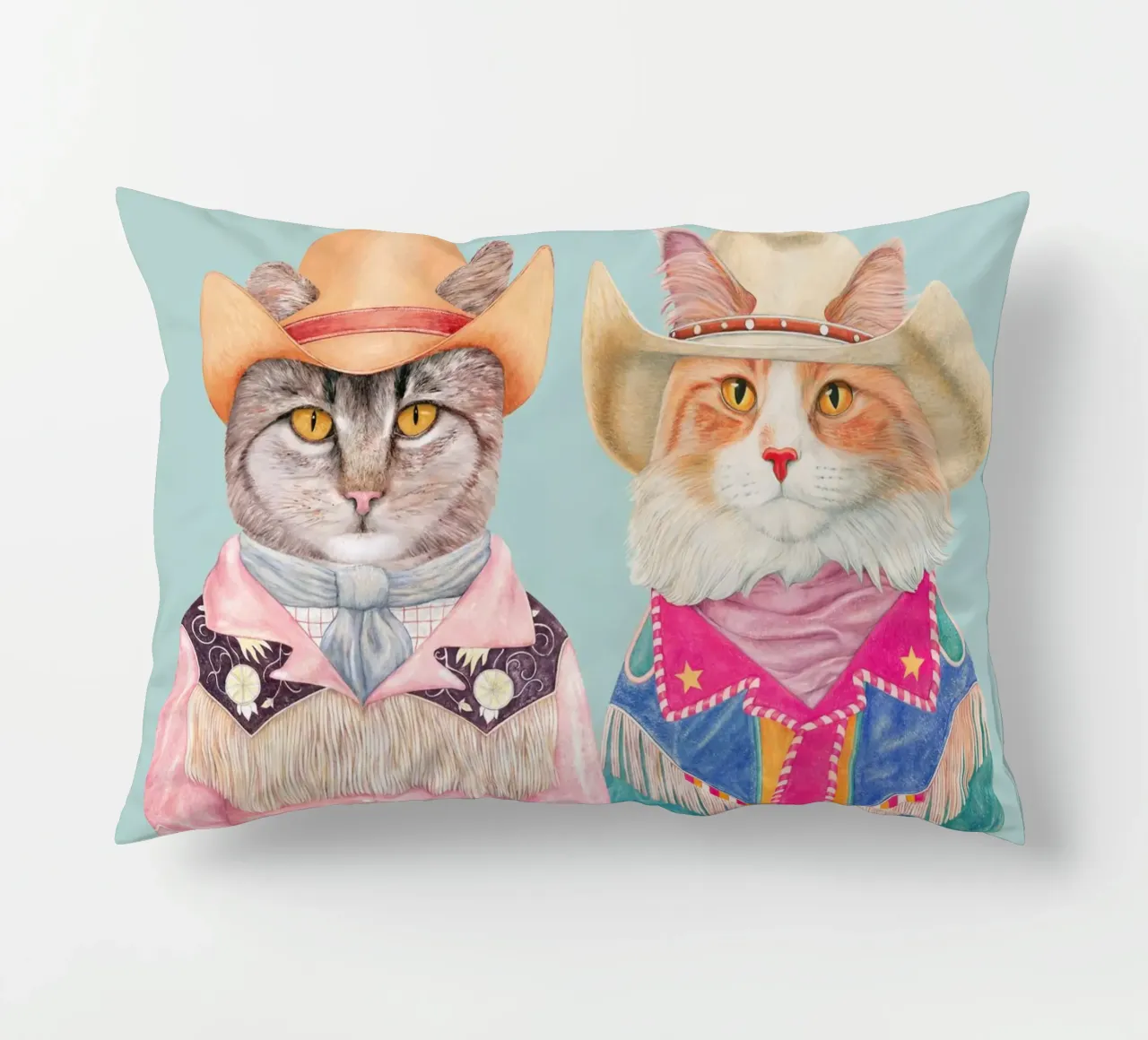 Gatti Rodeo - Tabby e Ginger cuscino da Animal Crew