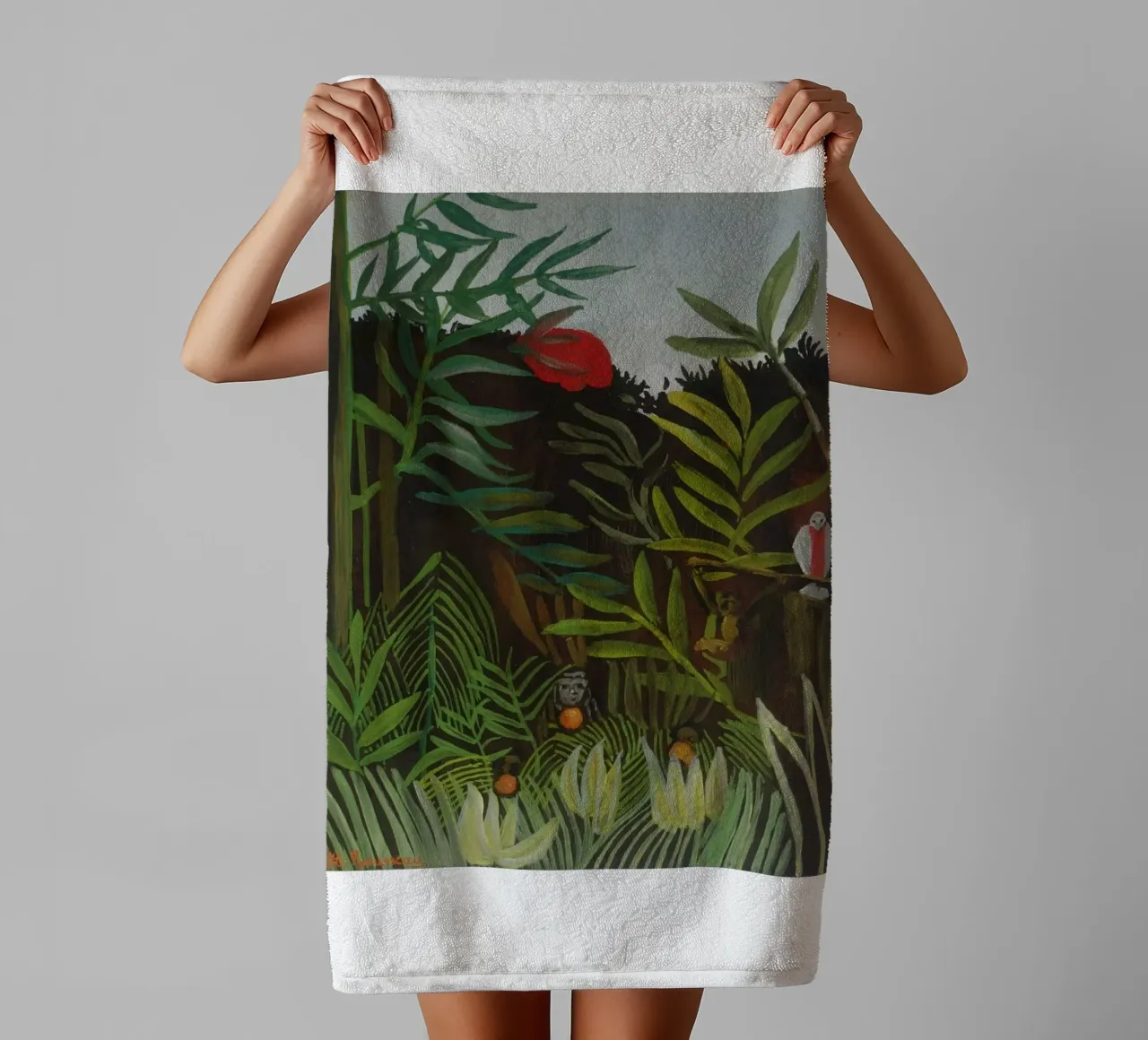 monkey hideout towel by taylor shop