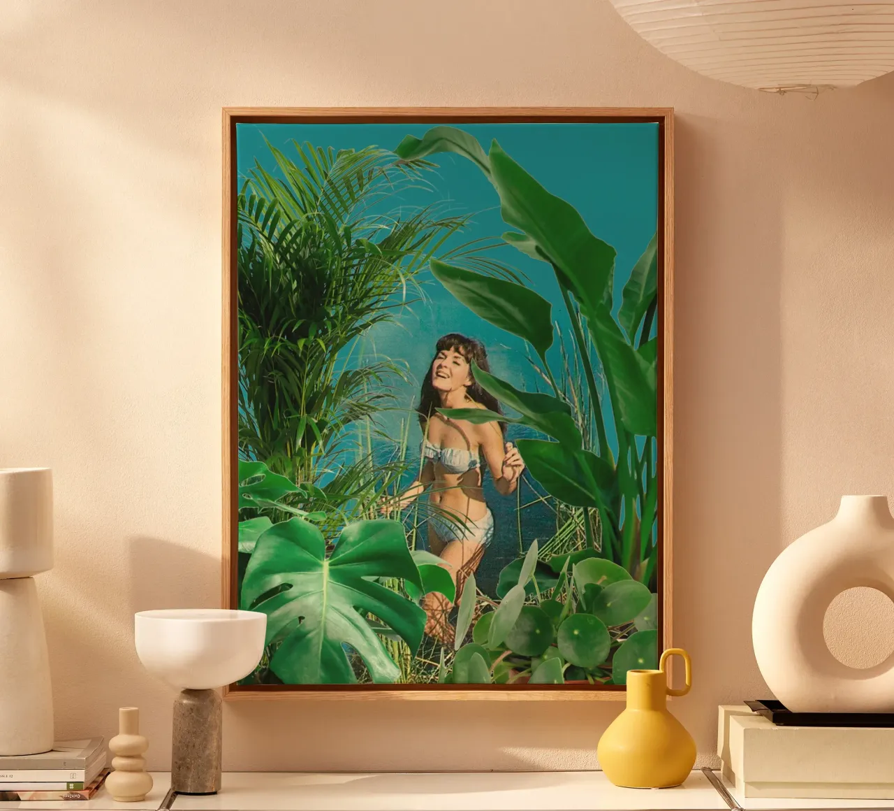 Jane of the Jungle tela con Cornice a cassetta da MsGonzalez