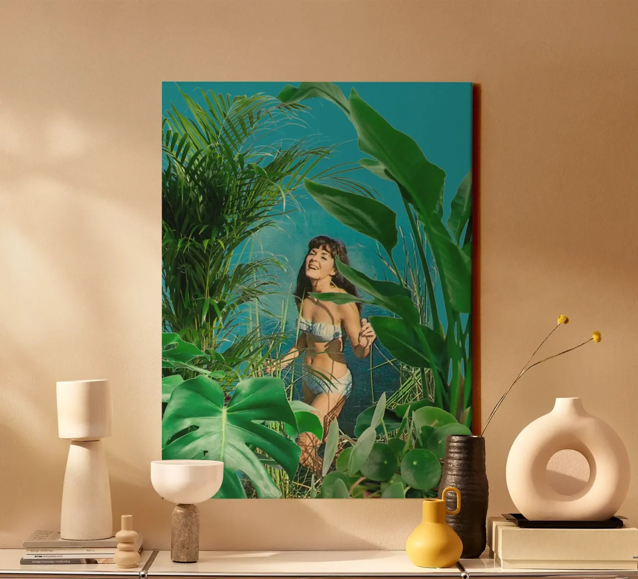 Jane of the Jungle tela con Cornice a cassetta da MsGonzalez