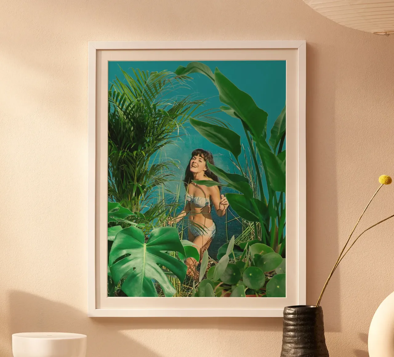 Jane of the Jungle poster con telaio in alluminio da MsGonzalez