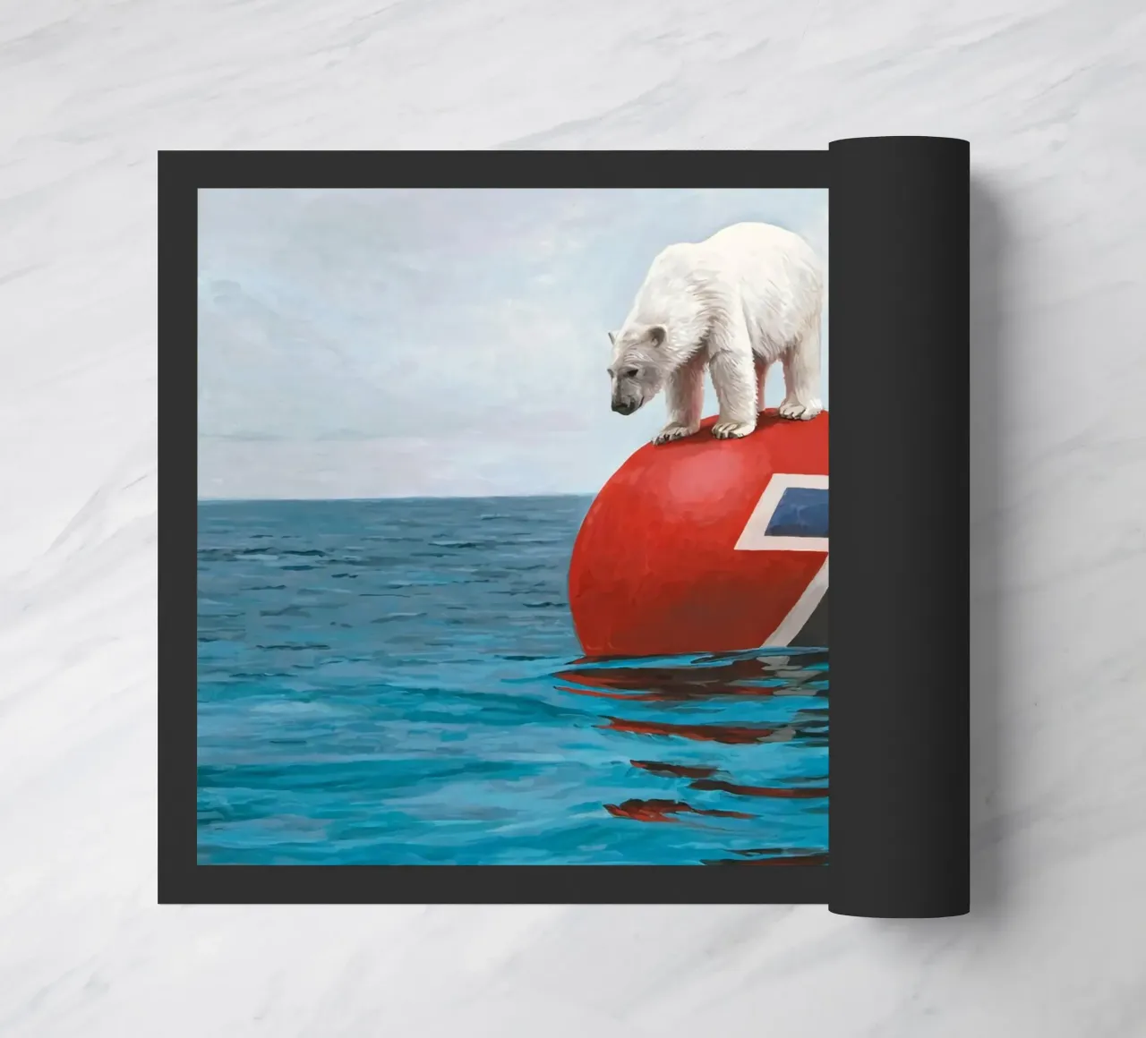 Stampa di Josh Keyes Drift zerbino da Trudeau Art Galley