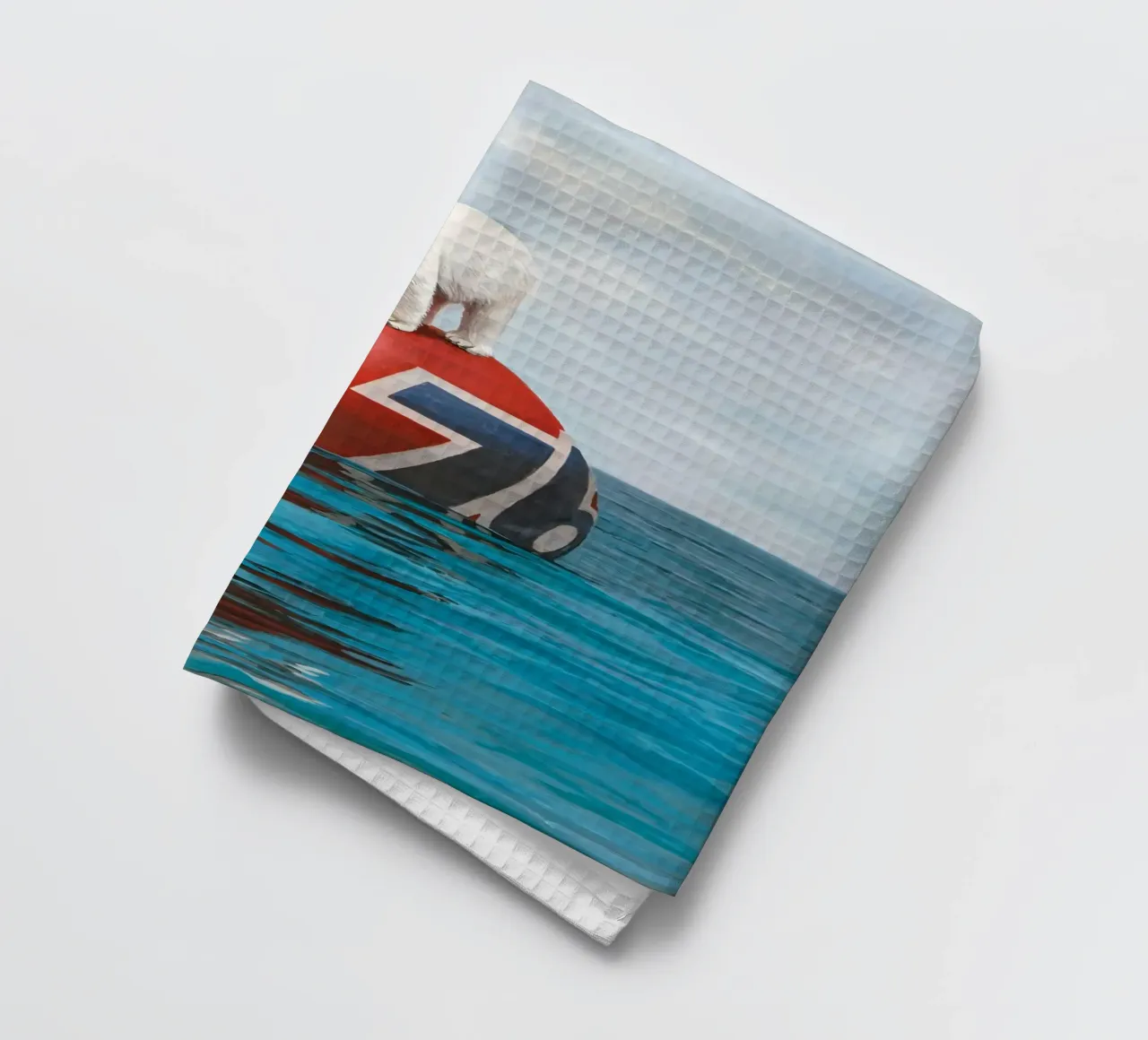 Josh Keyes Drift Print torchon de Trudeau Art Galley