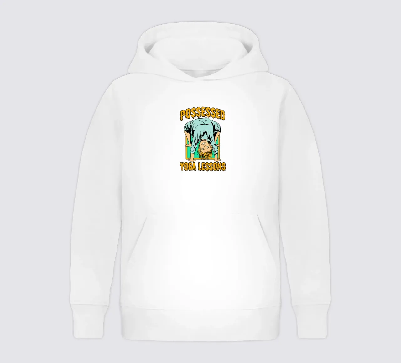 POSSESSED YOGA LESSONS felpa bambino con cappuccio da edsonramosart