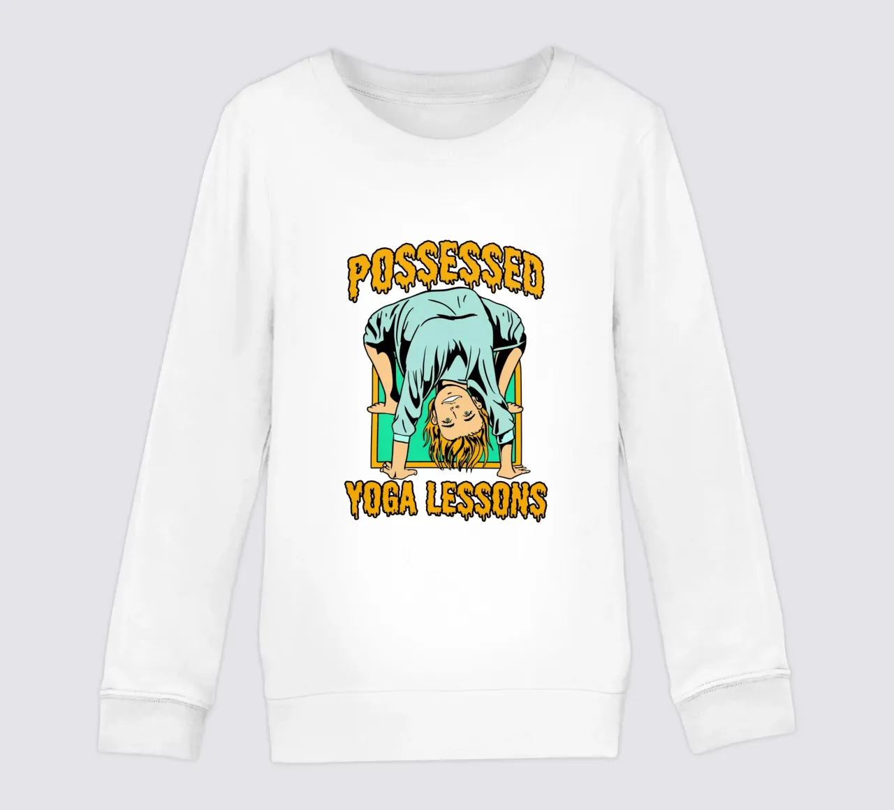 POSSESSED YOGA LESSONS felpa bambino da edsonramosart