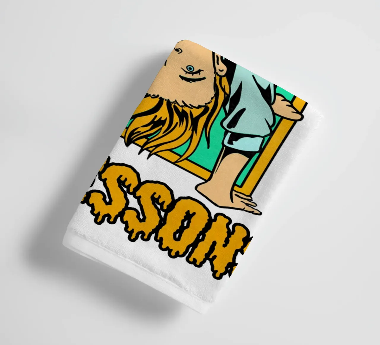 POSSESSED YOGA LESSONS asciugamano da bagno da edsonramosart