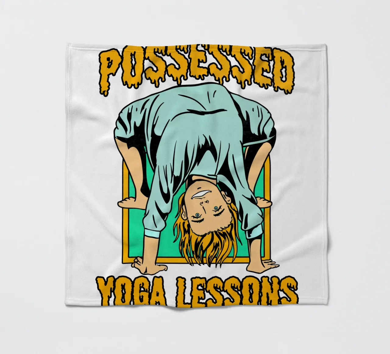 POSSESSED YOGA LESSONS coperta in pile da edsonramosart