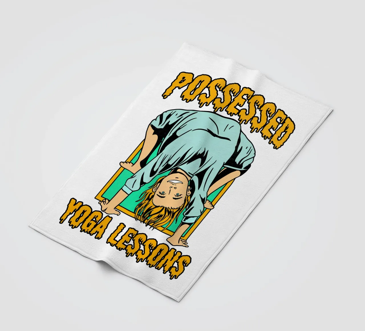 POSSESSED YOGA LESSONS coperta in pile da edsonramosart