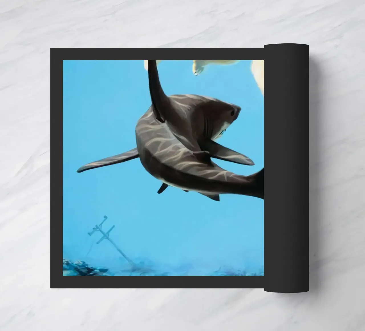 Josh Keyes Turbolenza zerbino da Trudeau Art Galley