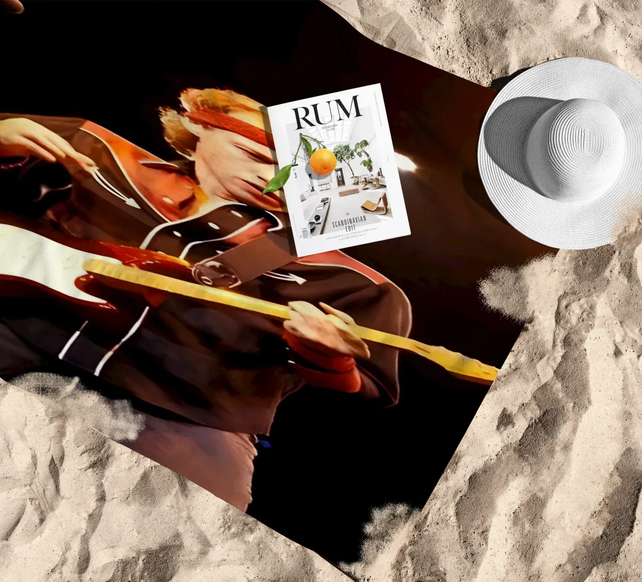 Mark Knopfler telo mare da Low poly art